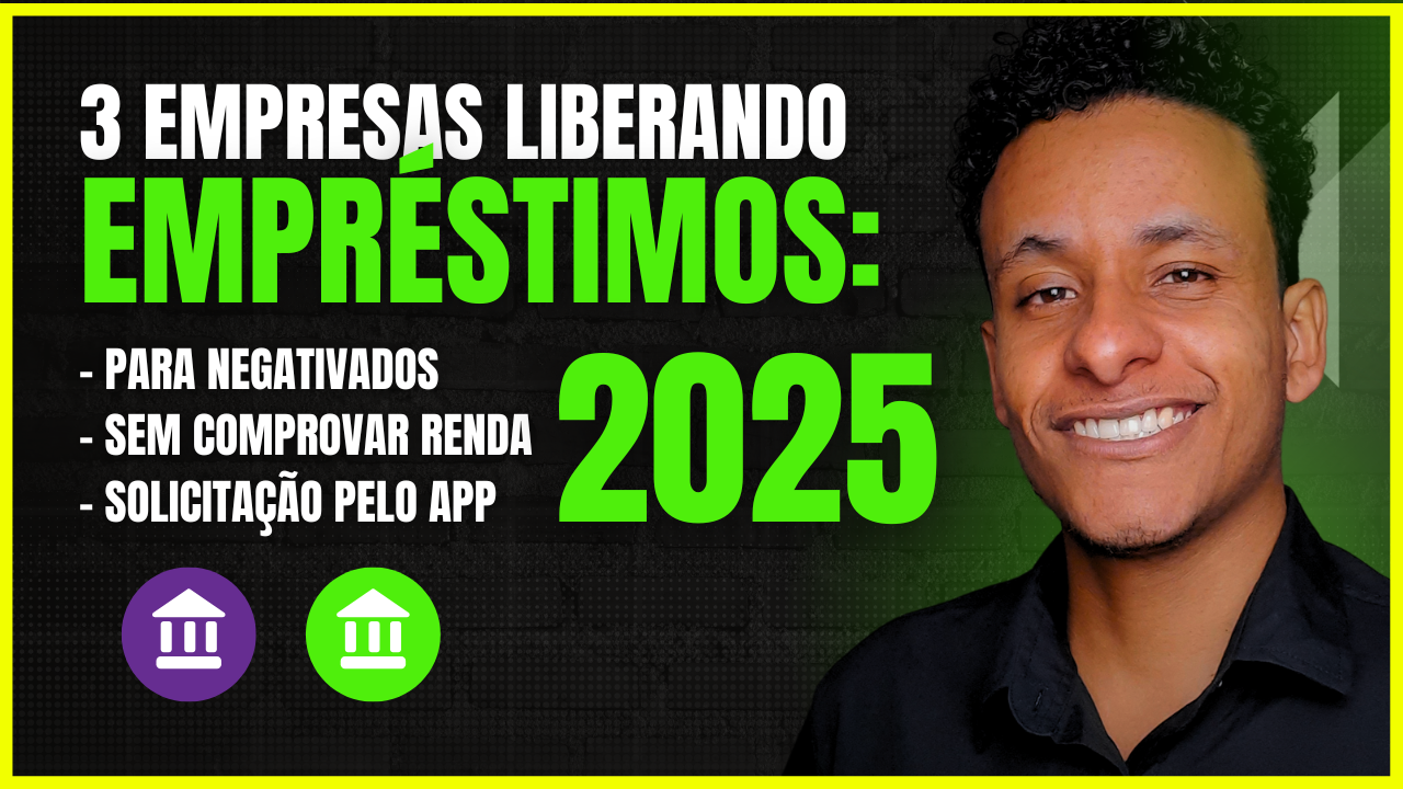 3 Sites de Empréstimo Pessoal Rápido (Até Pra Quem Tá Negativado!)