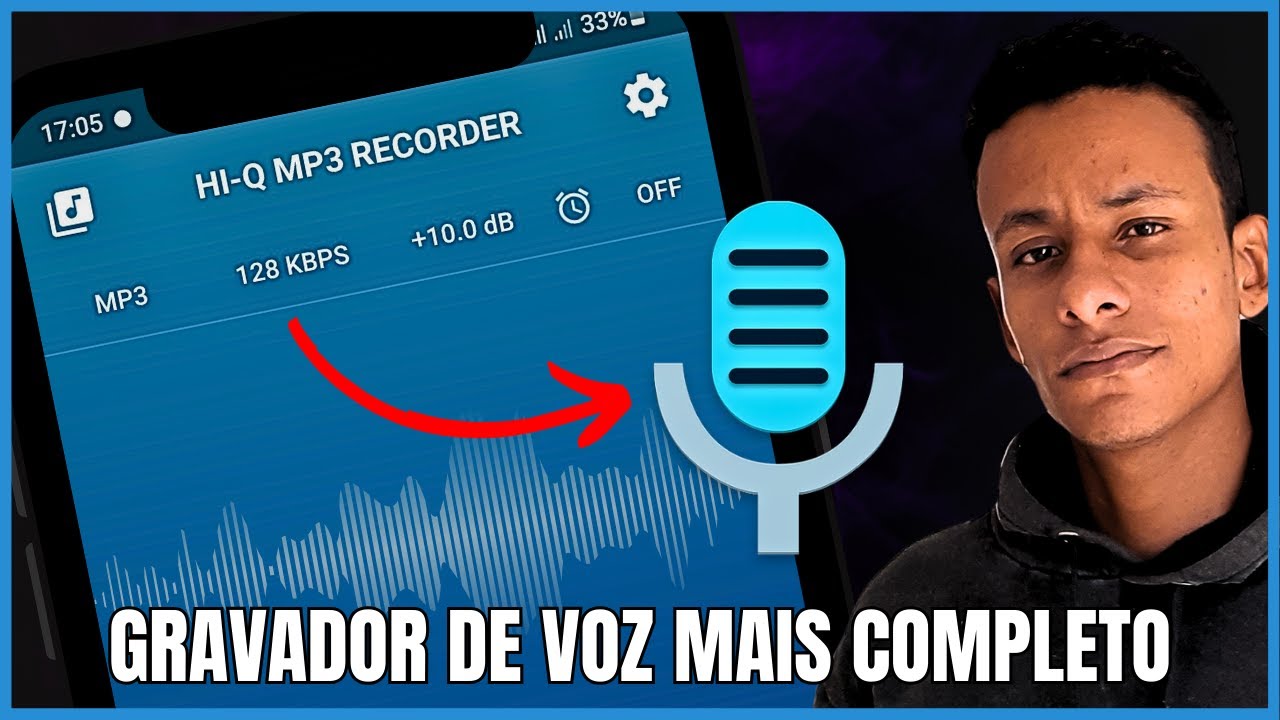 🎙️ Hi-Q MP3: O Gravador de Áudio Profissional no Seu Bolso